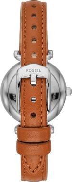 Fossil Women's Carlie Mini Quartz Stainless Steel Silver Watch - Image 3